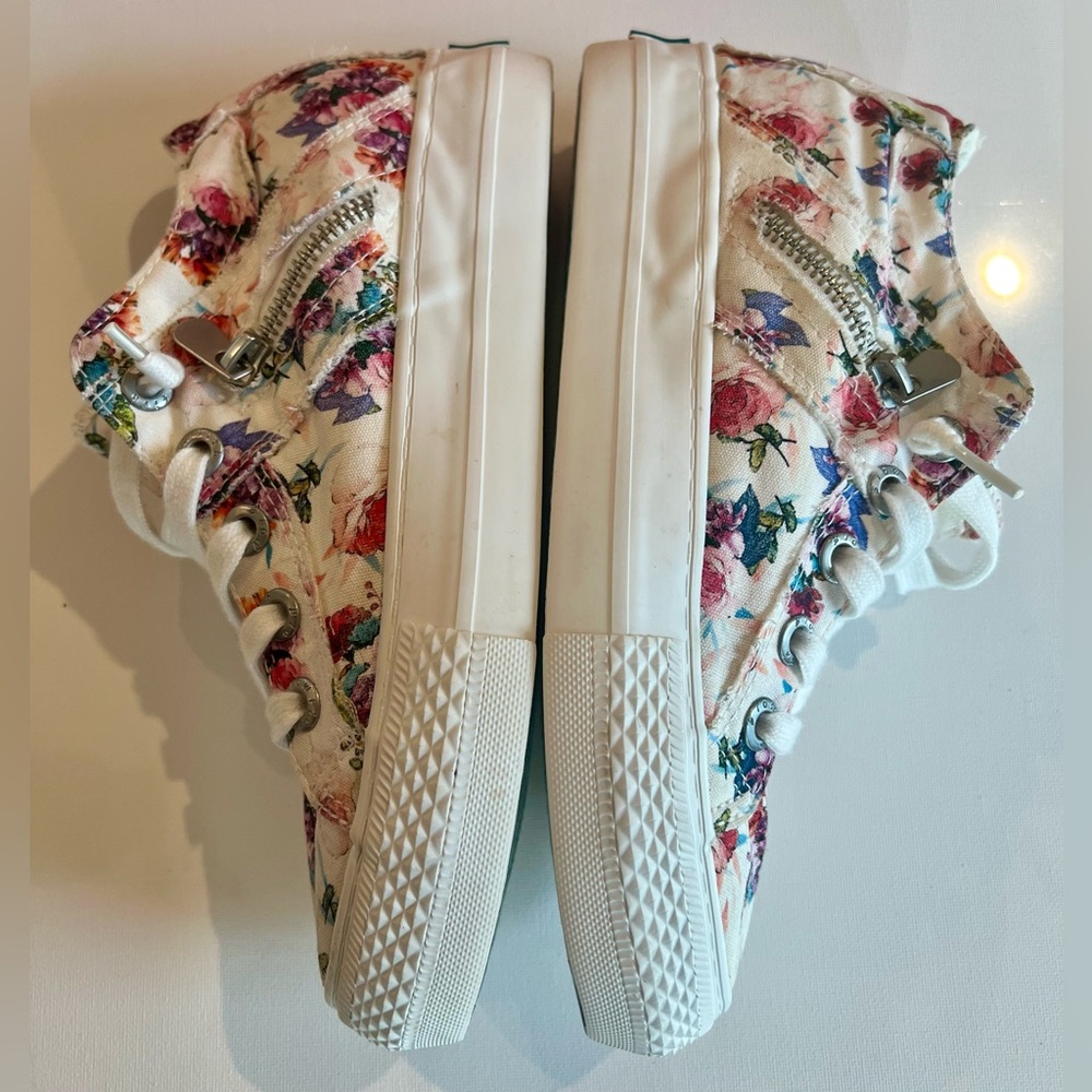 Blowfish Floral Side Sip Sneakers Size 7.5 Women’s - Picture 4 of 13